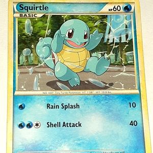 Squirtle pokemon card